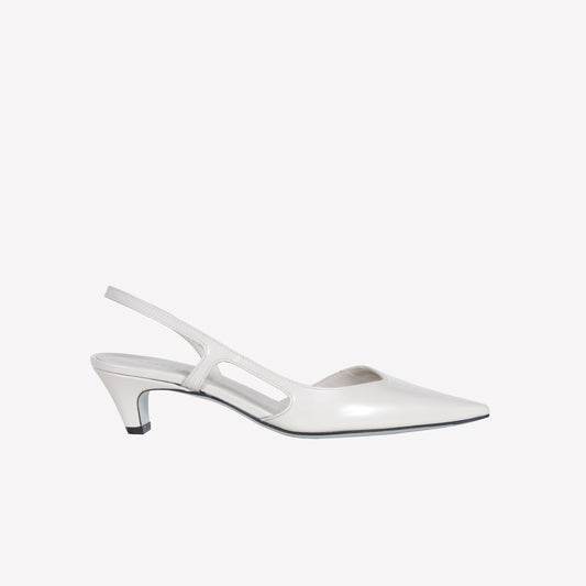 SLINGBACK IN SPAZZOLATO STONE GLADY - Scarpe Donna: Calzature eleganti