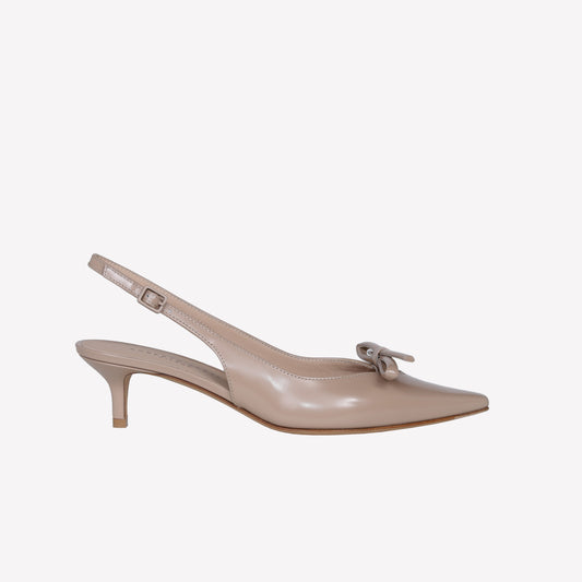 SLINGBACK IN VITELLO PHARD SENYA - Beige | Roberto Festa