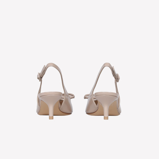 SLINGBACK IN VITELLO PHARD SENYA - Beige | Roberto Festa